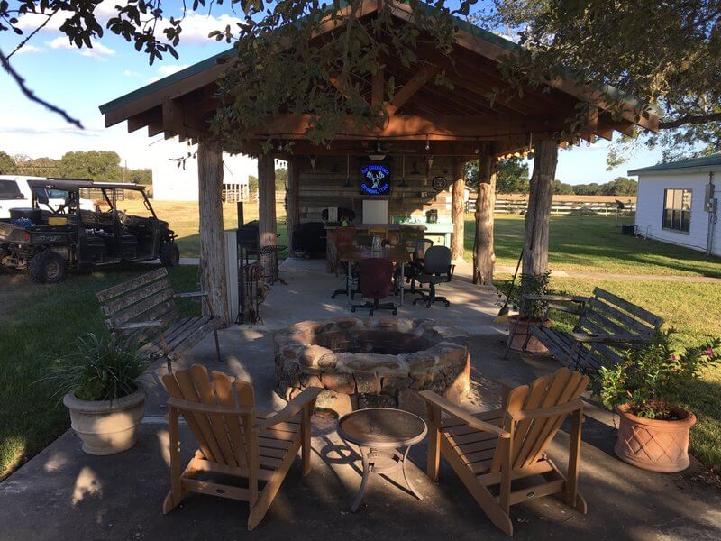 Come Relax in the Pavilion and Garden Courtyard