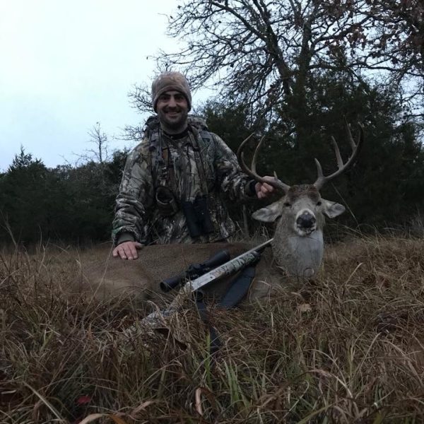 whitetail deer harvested at oak creek ranch in columbus texas